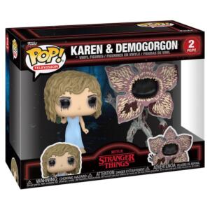 Blister 2 Figuras POP Stranger Things Karen & Demogorgon