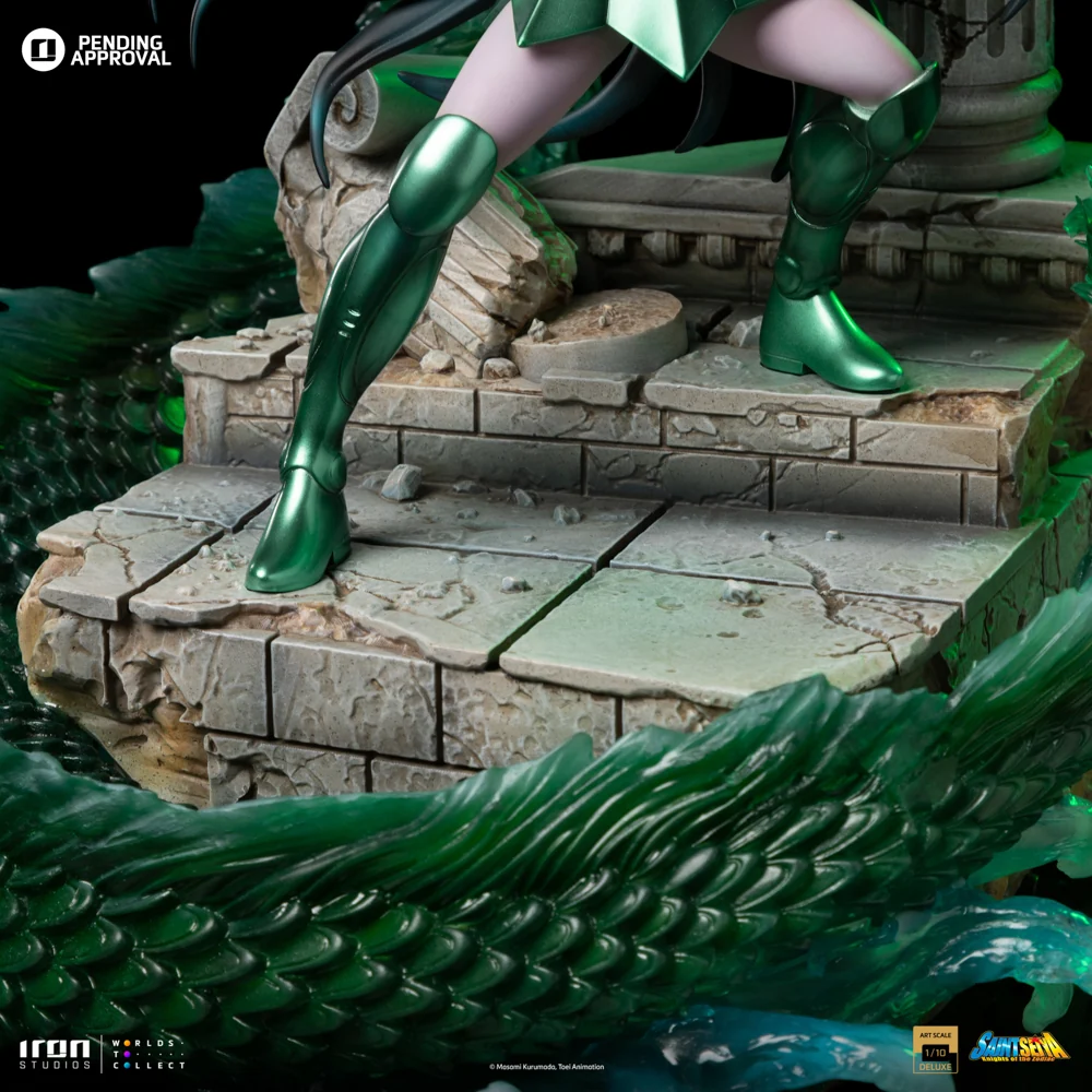 EstAtua Dragon Shiryu Deluxe - Saint Seiya - Art Scale 1/10 - Iron Studios - Imagen 6