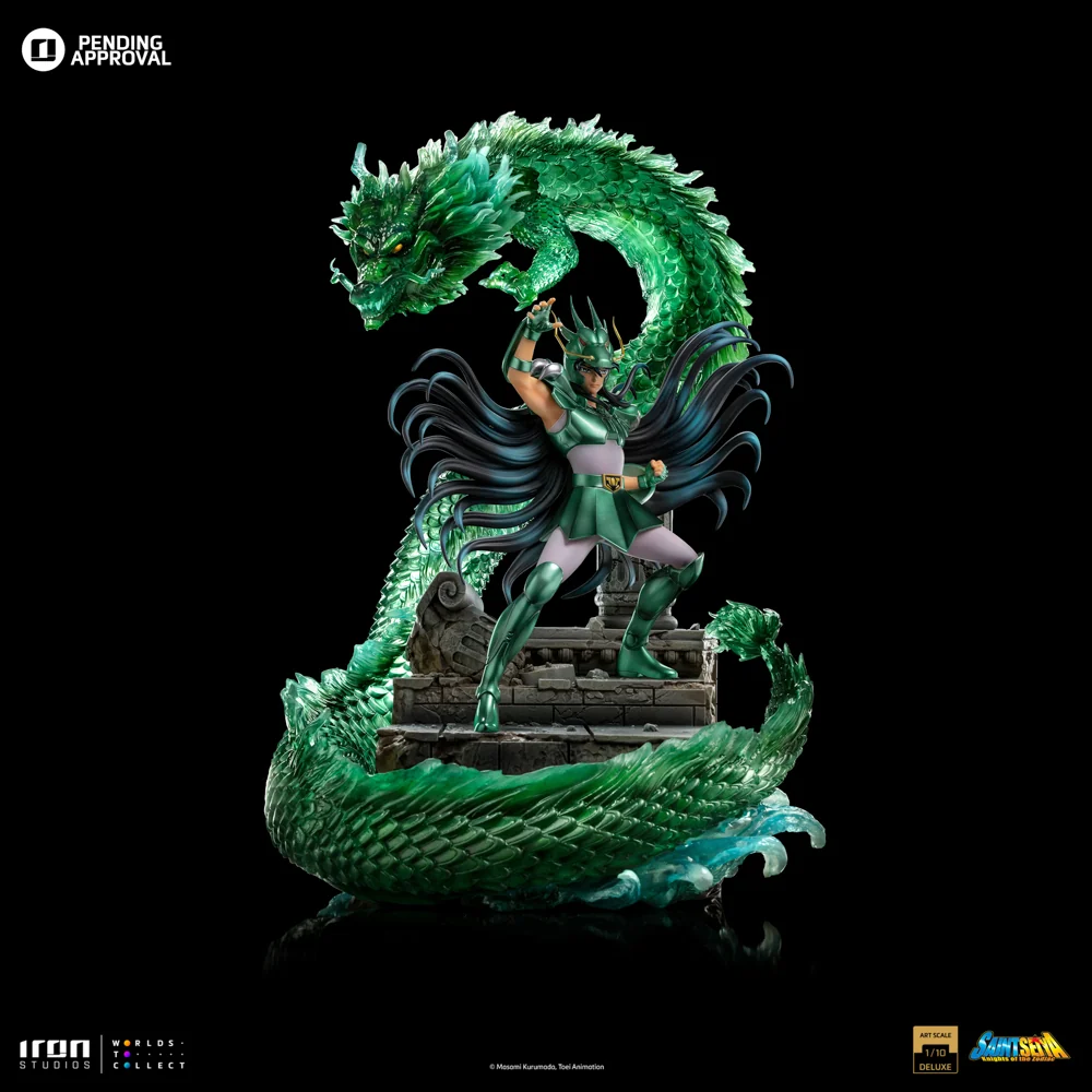 EstAtua Dragon Shiryu Deluxe - Saint Seiya - Art Scale 1/10 - Iron Studios - Imagen 2