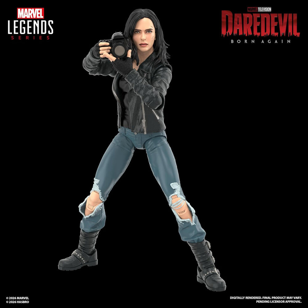 Figura Daredevil & Jessica Jones Daredevil Born Again Marvel Legends 15cm - Imagen 2