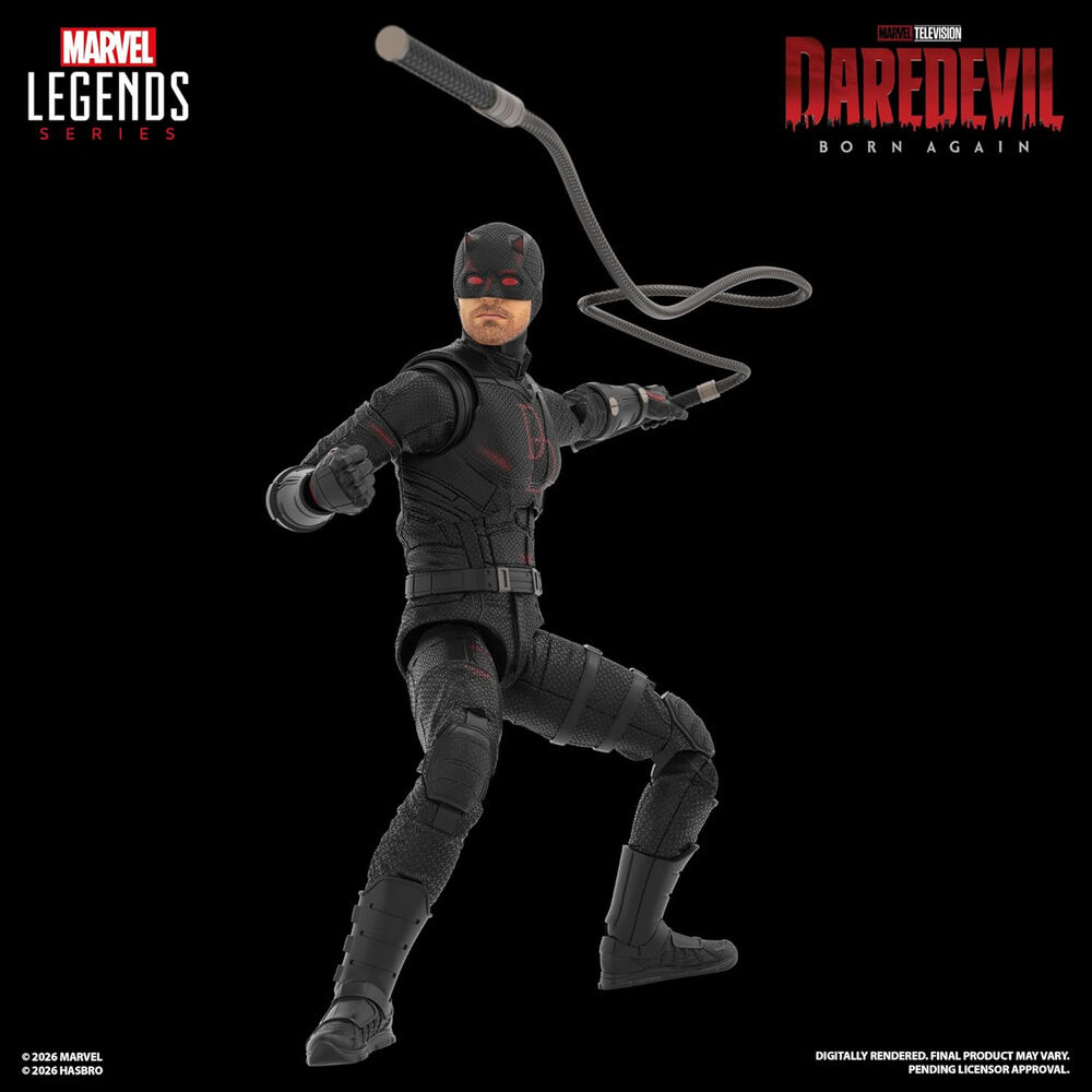 Figura Daredevil & Jessica Jones Daredevil Born Again Marvel Legends 15cm - Imagen 3