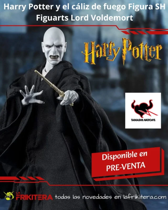 🪄¡Avada Kedavra!🪄
Prepárate para sentir el poder de la magia oscura con la nueva figura de Lord Voldemort.
Directamente desde las profundidades del misterio llega está pieza de colección diseñada para los verdaderos fans de Harry Potter.
Reservala en la Frikitera

🔗la frikitera com

#harrypotter #lordvoldemort #avadakedavra #tamashiinations #shfiguarts #coleccionismo #tiendaonline